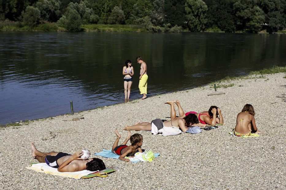 most beautiful river swimming spots in Croatia, drava